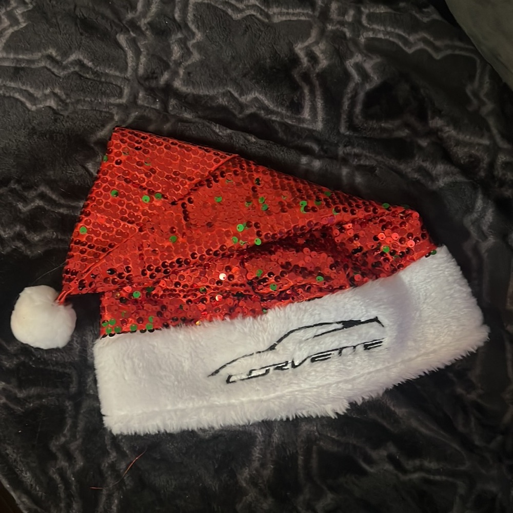 Sequined Christmas hat-Corvette-new Christmas hat- - Picture 3 of 3